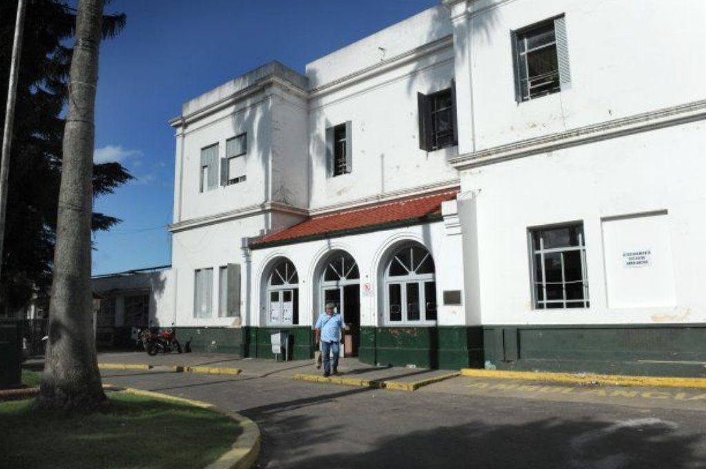 Hospital Roque Sáenz Peña donde fue atendido.