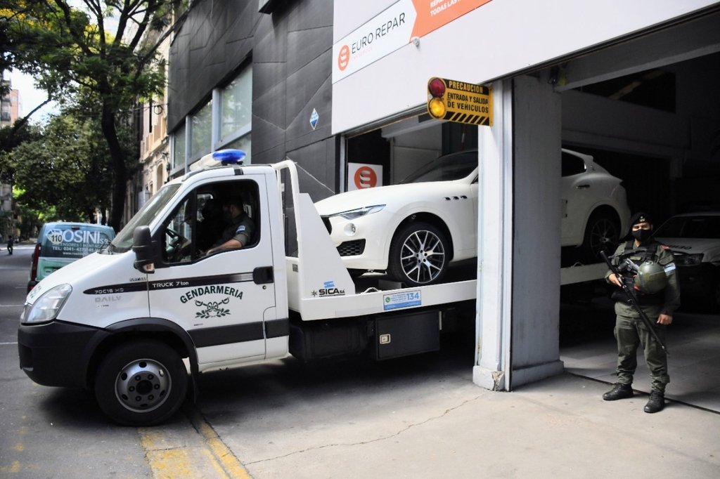 El operativo se llevó a cabo en Salta al 1300. Marcelo Manera