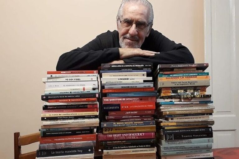 Atilio Borón. Gentileza