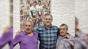Junto al presidente de Atlético Paraná