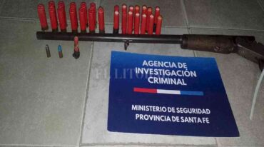 Durante un allanamiento