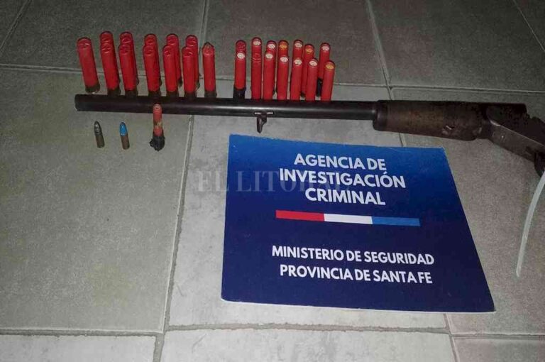 Durante un allanamiento