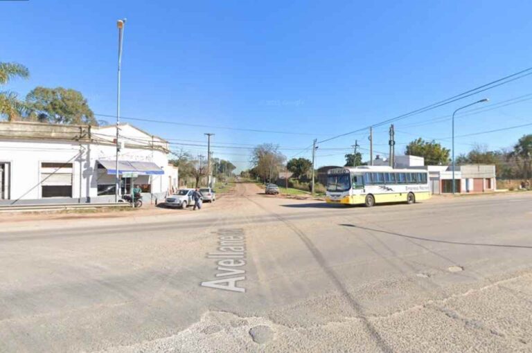 La zona en la que fue hallada inconsciente la mujer.  Google Maps