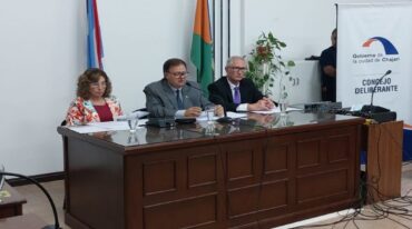 El intendente de Chajarí