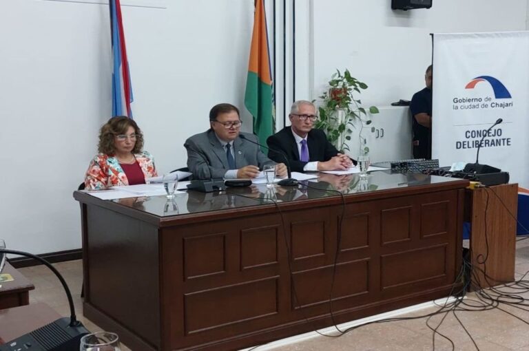 El intendente de Chajarí