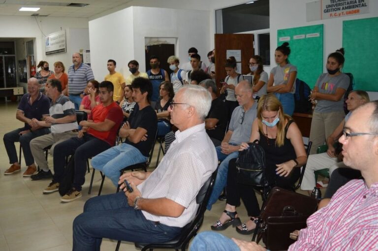 La sede Chajarí de la Facultad de Ciencia y Tecnología de la Uader convocó a una audiencia pública.