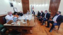 Imagen de la última reunión paritaria