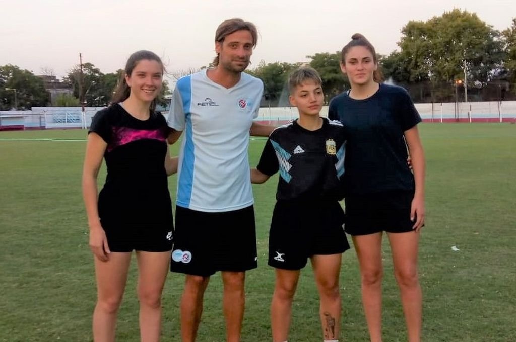 Entrenamiento de UAI Urquiza. Lucía Wallingre