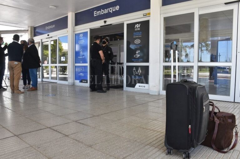 Sauce. El aeropuerto espera la ampliación de vuelos desde el mes entrante. Guillermo Di Salvatore