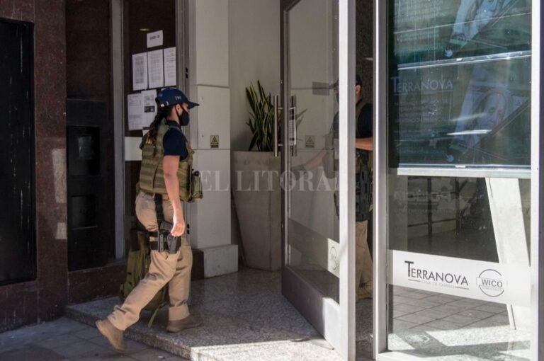 En 2021. Allanamientos en financiera Terranova de Rosario. Causa Cofyrco