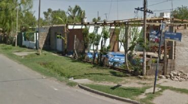 El ataque armado se produjo en una vivienda de calle 1.709. Google Street View.
