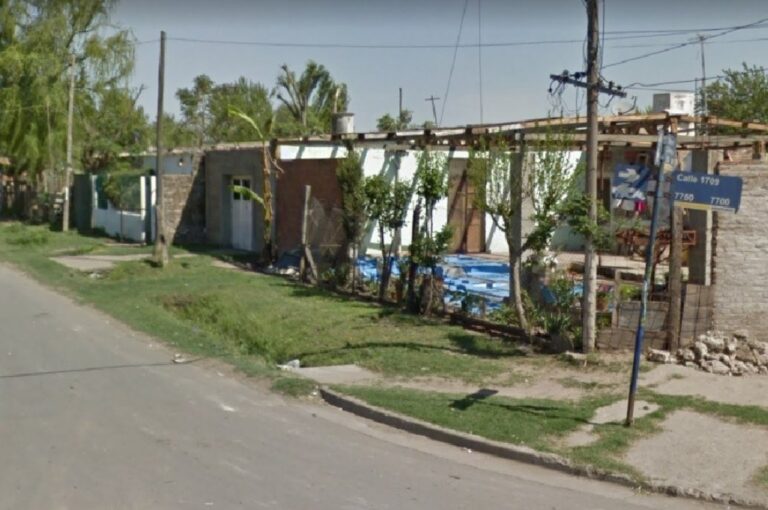 El ataque armado se produjo en una vivienda de calle 1.709. Google Street View.