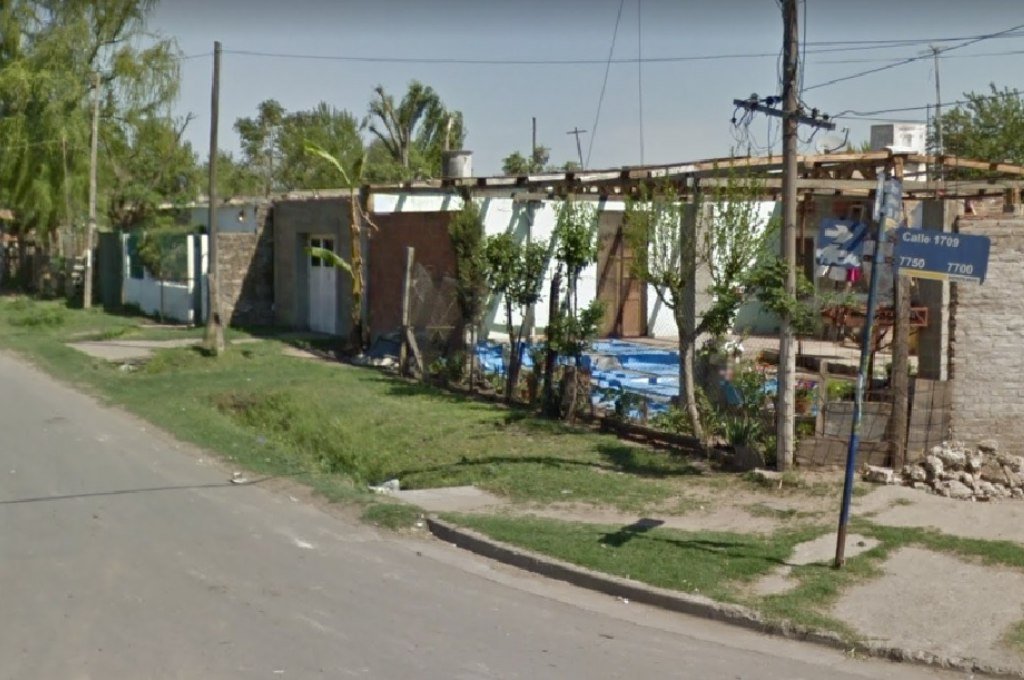 El ataque armado se produjo en una vivienda de calle 1.709. Google Street View.