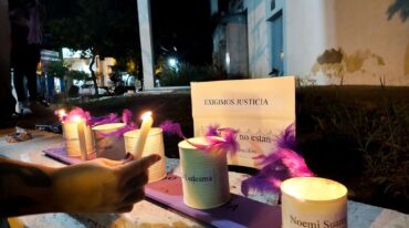 En la conmemoración por el Día de la Mujer no faltó el pedido de justicia por las víctimas de violencia. Melisa Curá
