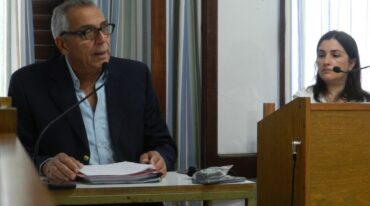 El intendente Migno habló sobre las acciones a emprender en su ciudad. Luis Verón.