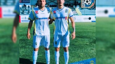 Junto al otro entrerriano con el que comparte equipo
