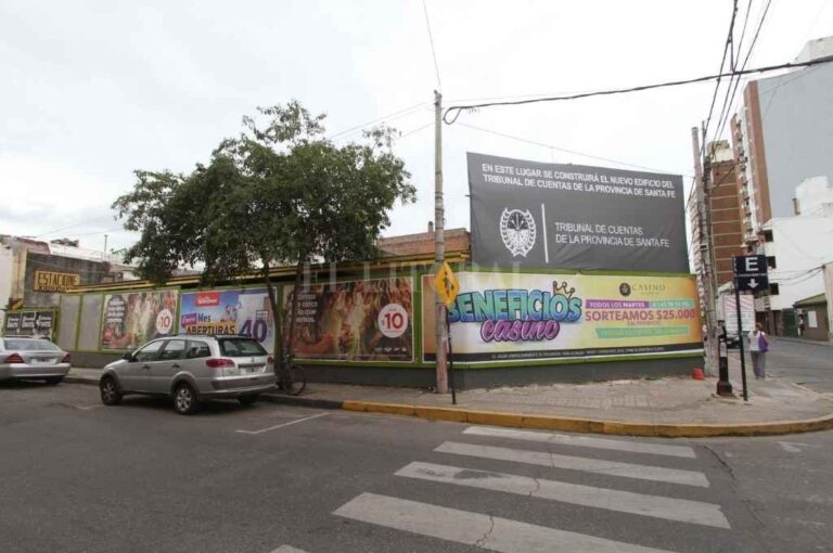 El sitio donde se levantará el edificio del Tribunal de Cuentas en el corazón de la zona sur de la ciudad.   Manuel Fabatía