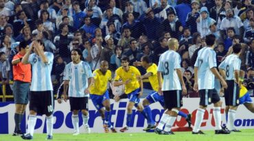 La última vez que el seleccionado de fútbol jugó en Rosario fue el 5 de septiembre de 2009 en el estadio de Central. Archivo/Télam.