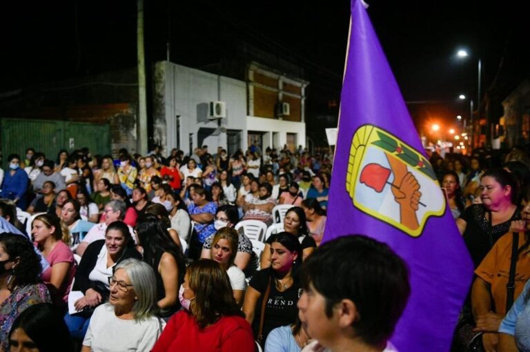 En la sede del Partido Justicialista de Victoria se realizó un encuentro enmarcado en el 8M.