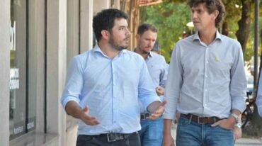 Leonel Chiarella y Martín Lousteau. Archivo.