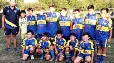Pura simpatía para los 2011 de Boca Paraná.