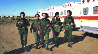 Enfermeras VGM. FAA. De izq. a der.