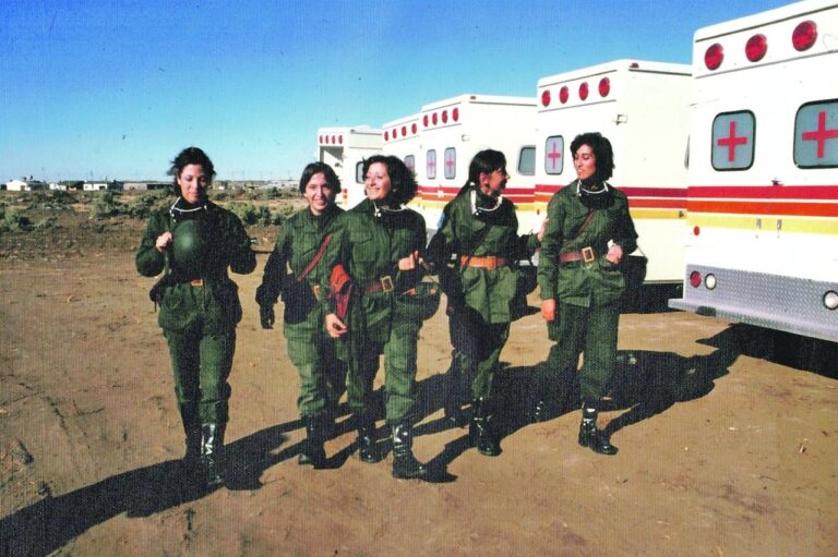 Enfermeras VGM. FAA. De izq. a der.