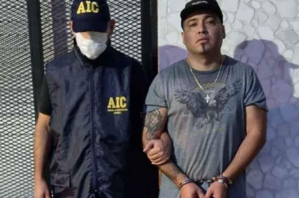 Mac Caddon fue detenido en Rosario. Gentileza