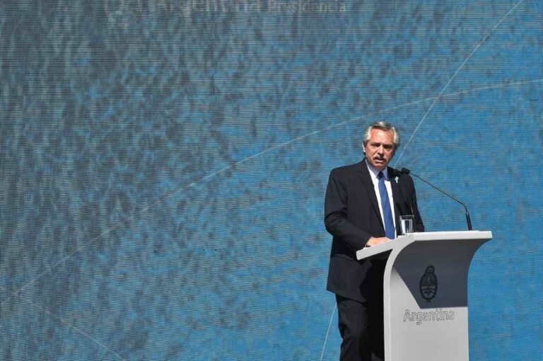 El presidente intenta calmar las aguas de la interna.    Gentileza