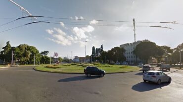 La zona de las Cuatro Plazas