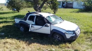Los cinco ocupantes del vehículo Fiat Strada Adventure fallecieron en el siniestro.