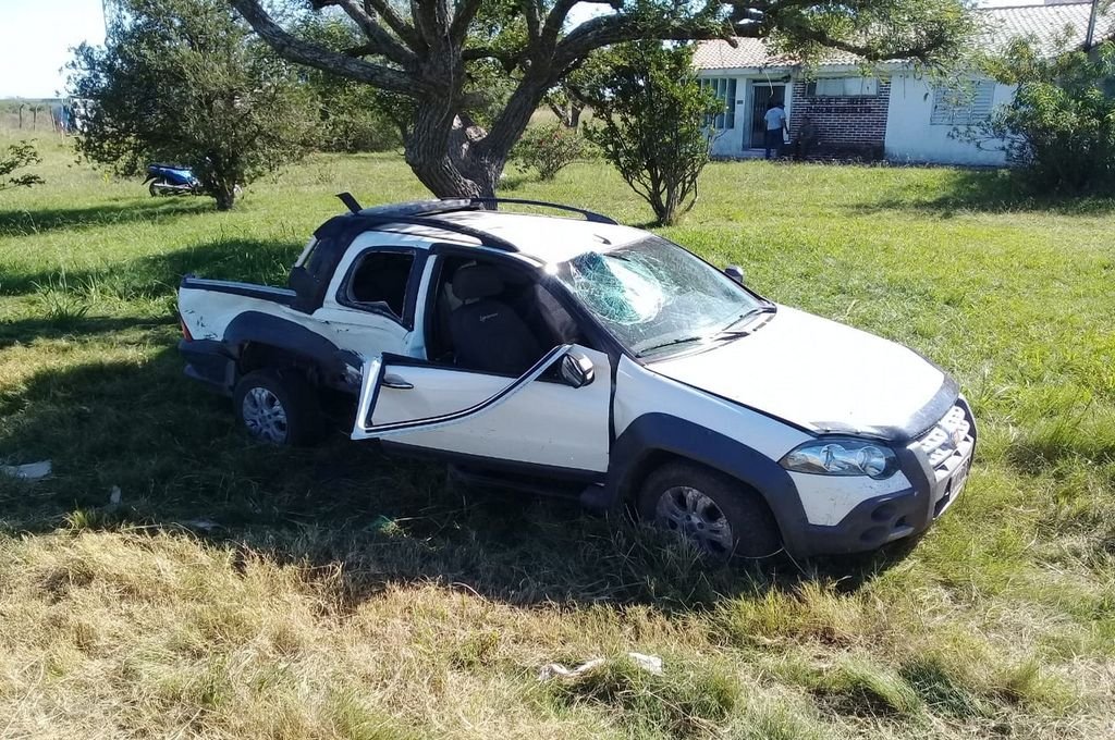 Los cinco ocupantes del vehículo Fiat Strada Adventure fallecieron en el siniestro.