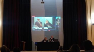 Durante la presentación se conversó en torno a la obra y su relación con la vida estudiantil. Aldana Badano
