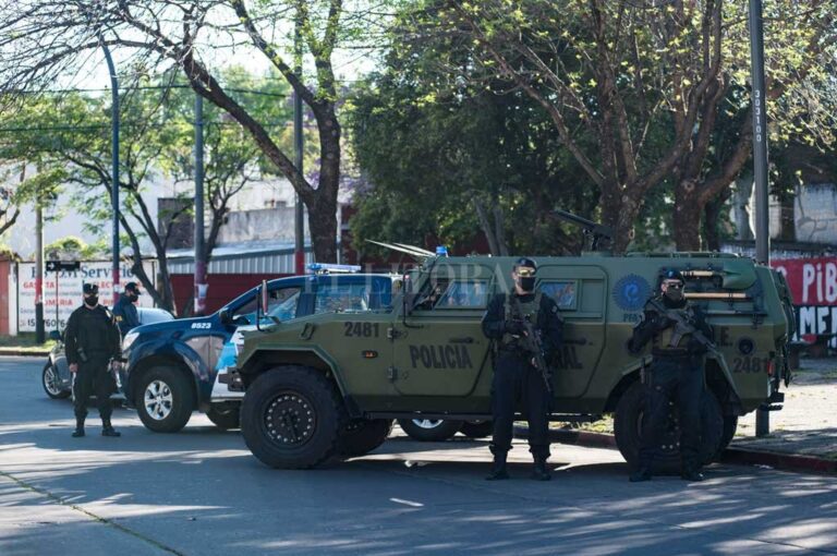 Efectivos de las fuerzas federales en un operativo de 2020. Archivo El Litoral