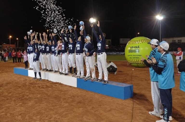 Argentina Campeón Panamericano de Softbol  Víctor Ludi