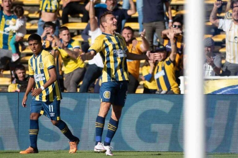 Marco Ruben quiere despedirse del Gigante de Arroyito de la mejor manera.   Gentileza