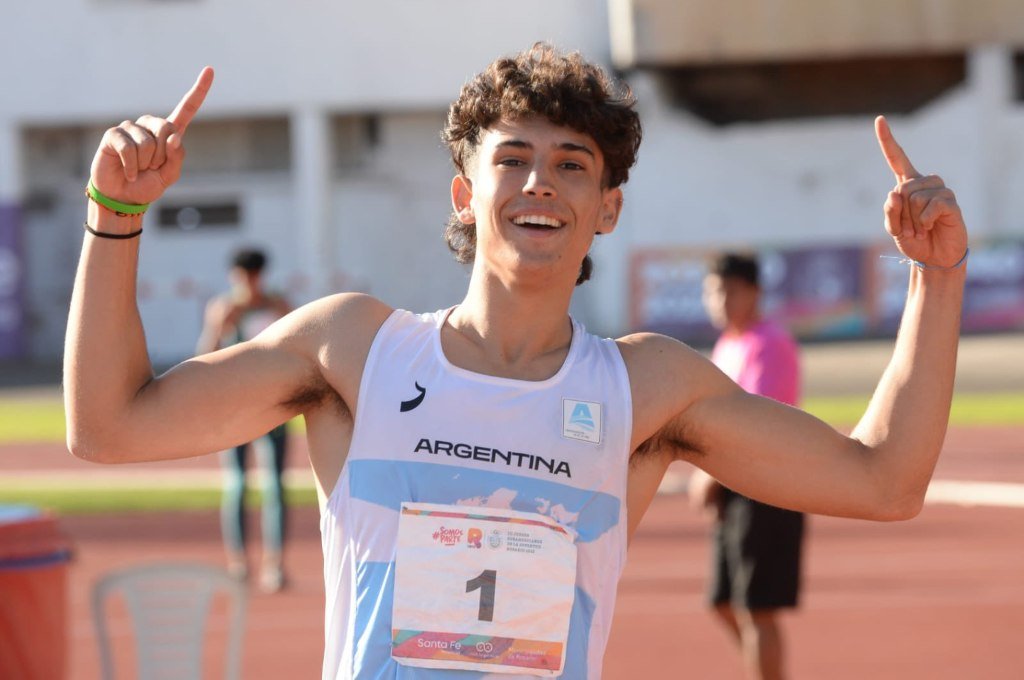 Dos medallas de oro le dio Tomás Mondino a Argentina. Gentileza: prensa COA.