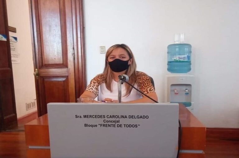 La concejala victoriense por el Frente de Todos e integrante de la Red