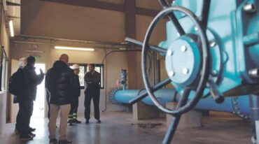 La obra también incluyó la construcción del nuevo centro de distribución equipado con una cisterna de 4.000 metros cúbicos