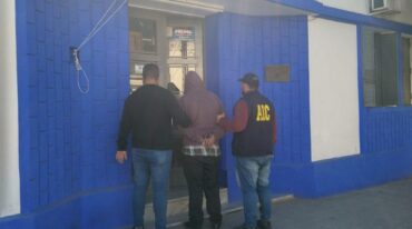 El hombre fue detenido en Huerta Grande (Córdoba). Gentileza.