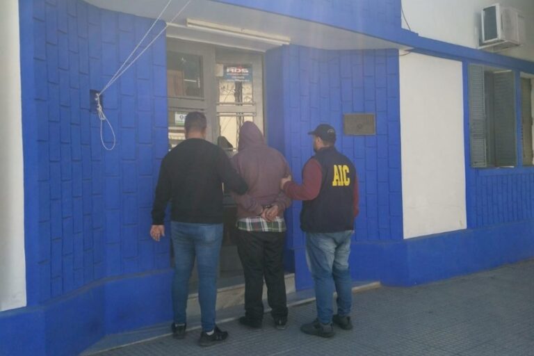 El hombre fue detenido en Huerta Grande (Córdoba). Gentileza.