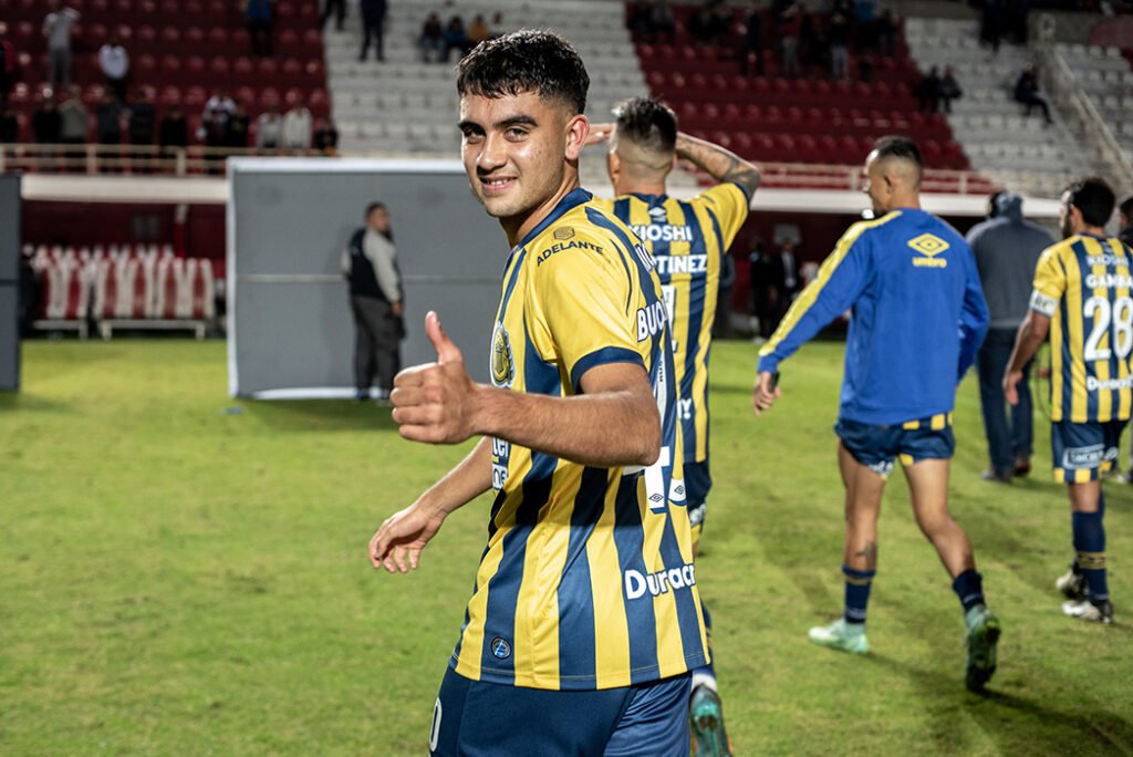 La felicidad en la cara de pibe de Facu Buonanotte. Gentileza.