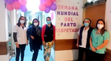 Desde el servicio de Obstetricia del Hospital Delicia Concepción Masvernat llevaron adelante acciones para informar sobre los derechos y 'empoderar a las personas gestantes'.
