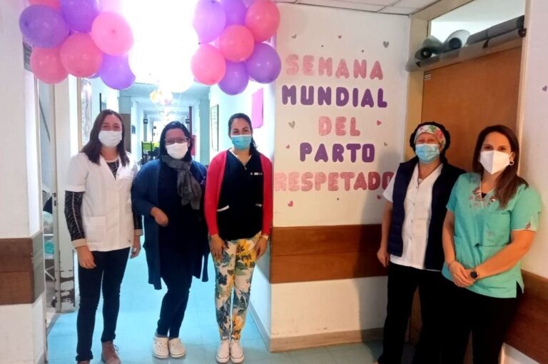 Desde el servicio de Obstetricia del Hospital Delicia Concepción Masvernat llevaron adelante acciones para informar sobre los derechos y 'empoderar a las personas gestantes'.