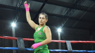 Cinthia González peleó en San Benito el pasado viernes y