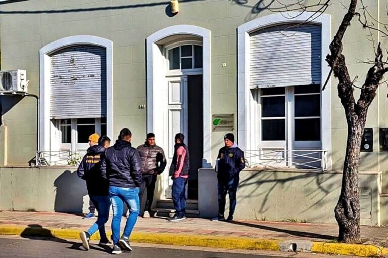 En la mañana de este viernes se allanaron las oficinas de Concordia del Copnaf