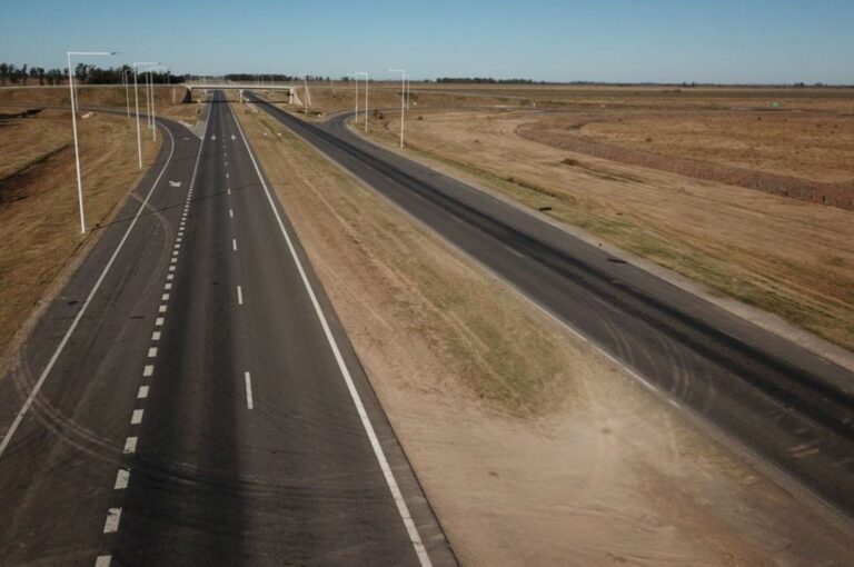 La autopista de la 34 avanza en su construcción. Gentileza.