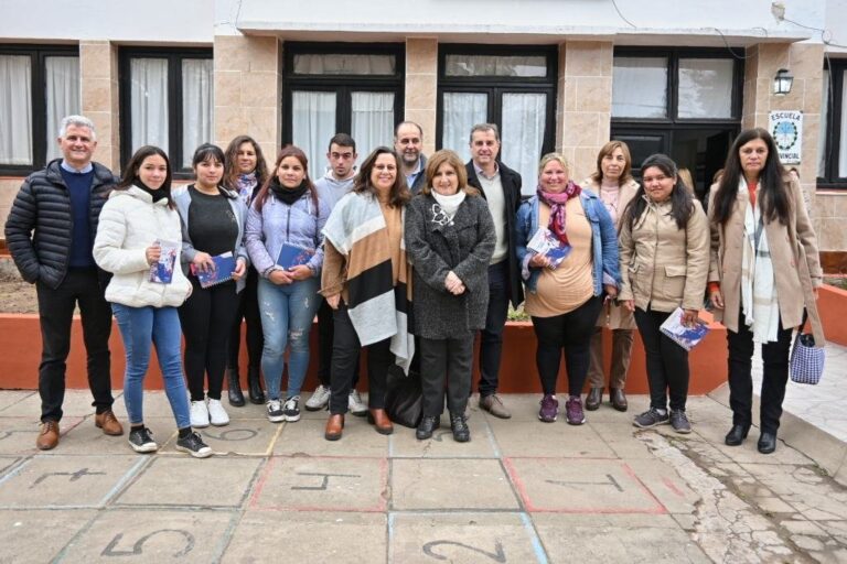 La ministra Cantero estuvo presente en la presentación. Gentileza: prensa Gobierno de Santa Fe.