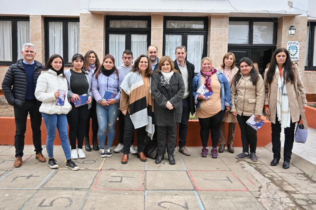 La ministra Cantero estuvo presente en la presentación. Gentileza: prensa Gobierno de Santa Fe.