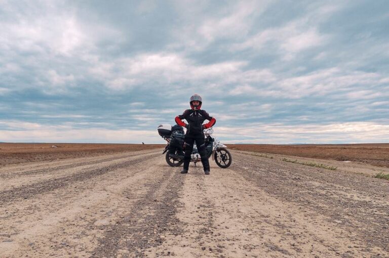 Aventurera. Sofía ya superó los 70 mil kilómetros recorridos